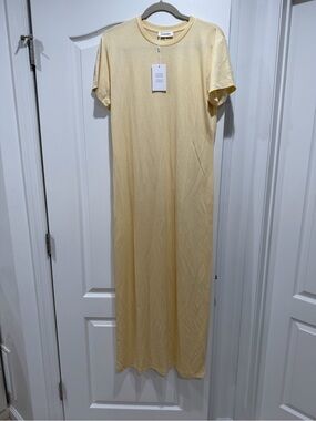 ANINE BING Butter Yellow Wynne Dress